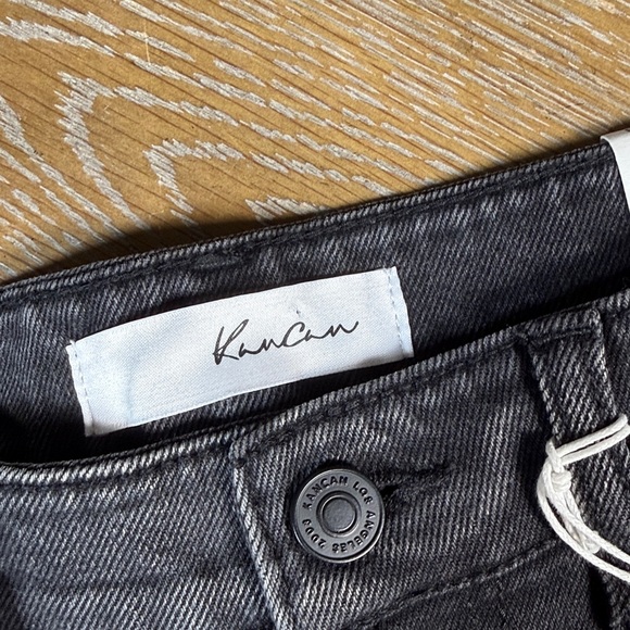 KANCAN Slim Boyfriend Ultra- Comfortable Jeans in Dark Gray 0/23 - Picture 8 of 11